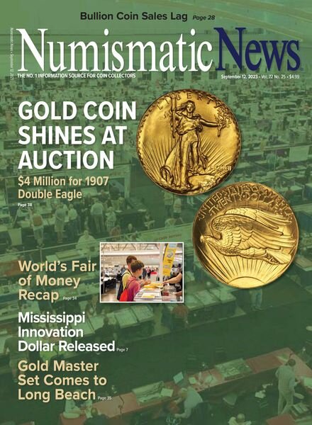 Numismatic News – September 12 2023 Cover