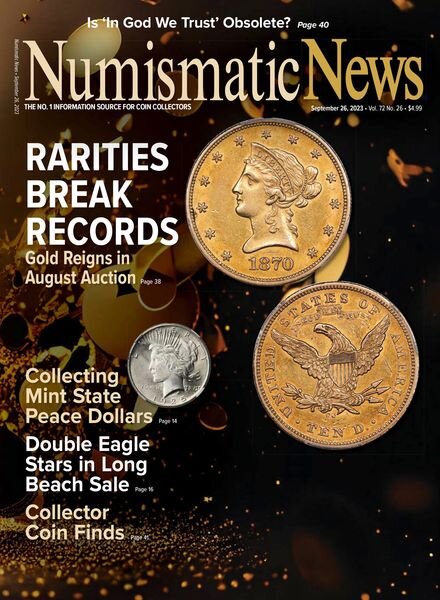 Numismatic News – September 26 2023 Cover