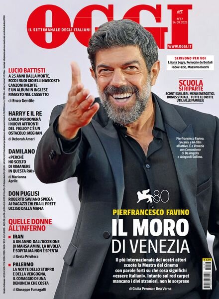 Oggi – 14 Settembre 2023 Cover