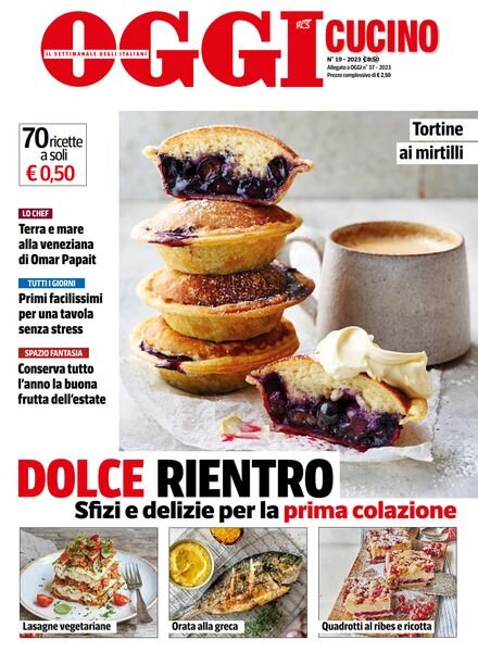 Oggi Cucino – 14 Settembre 2023 Cover