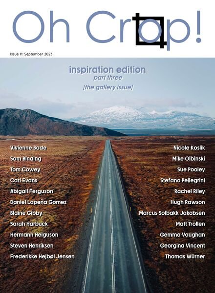 Oh Crop! – Issue 11 September 2023 Cover