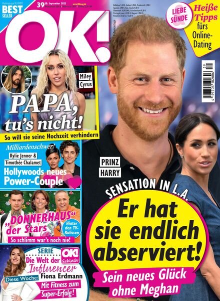 OK! Germany – 20 September 2023 Cover