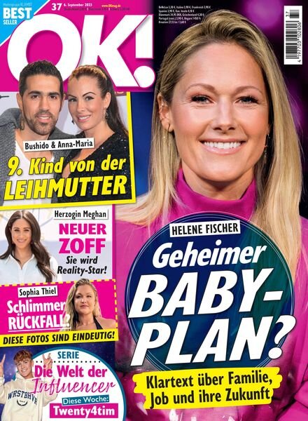 OK! Germany – 6 September 2023 Cover