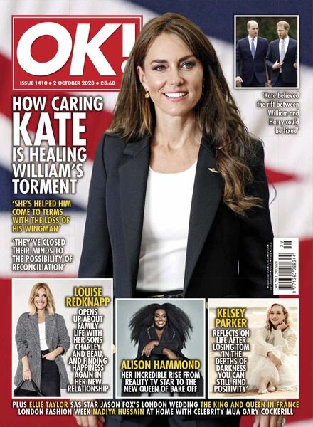 OK! Magazine UK – Issue 1410 – 2 October 2023 Cover