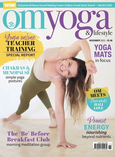 OM Yoga & Lifestyle – November 2023 Cover
