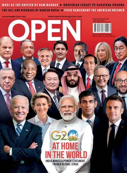 Open Magazine – 18 September 2023 Cover