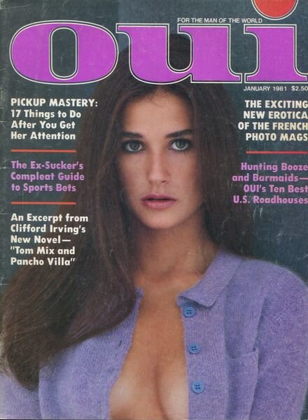 Oui – January 1981 Cover
