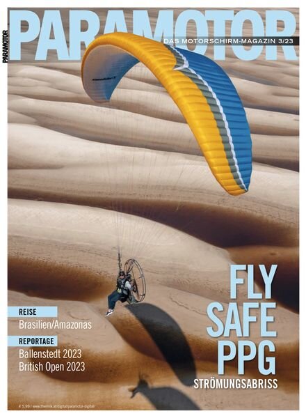 Paramotor Magazin – Nr 3 2023 Cover