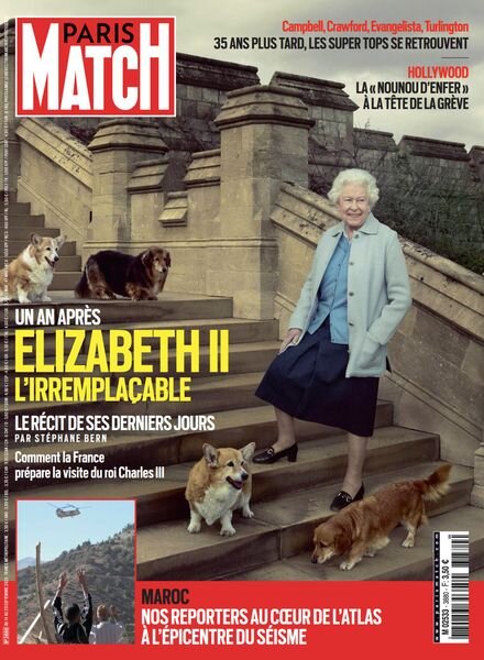 Paris Match – 14 Septembre 2023 Cover