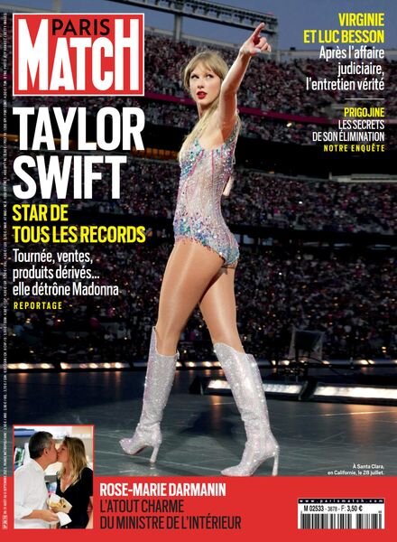 Paris Match – 31 aout 2023 Cover
