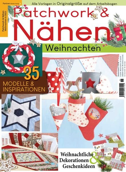 Patchwork & Nahen – September 2023 Cover