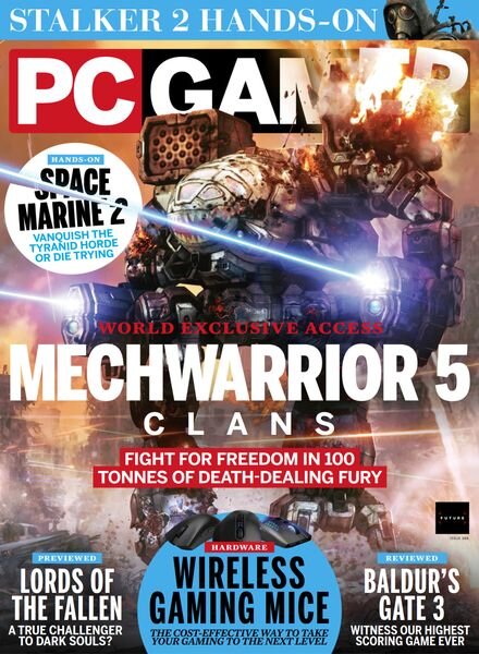 PC Gamer UK – Issue 388 – November 2023 Cover