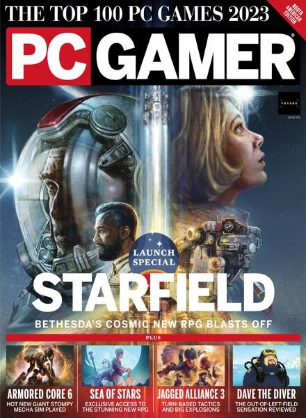 PC Gamer USA – Issue 375 – November 2023 Cover