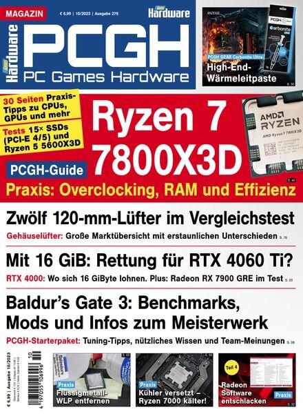 PC Games Hardware – Oktober 2023 Cover