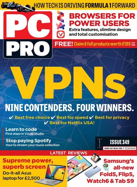 PC Pro – Issue 349 – October 2023 Cover
