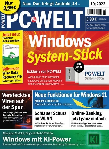 PC Welt – Oktober 2023 Cover