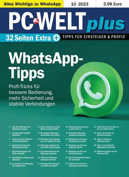 PC-Welt Plus – Oktober 2023 Cover