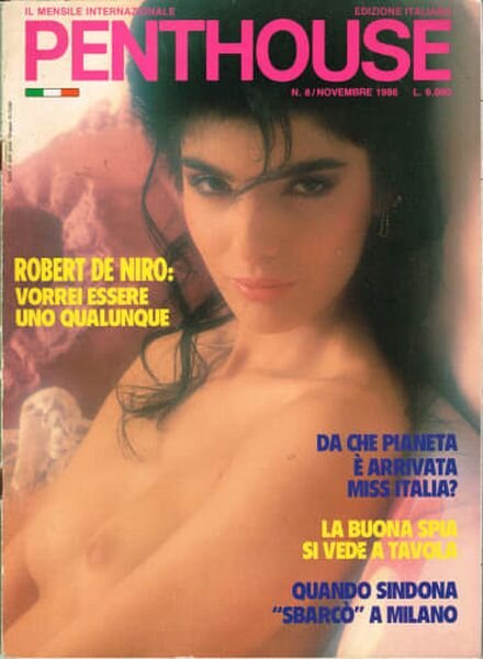 Penthouse Italia – Novembre 1986 Cover