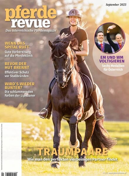 Pferderevue – September 2023 Cover