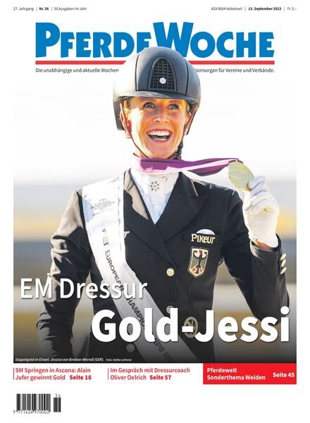 PferdeWoche – 13 September 2023 Cover