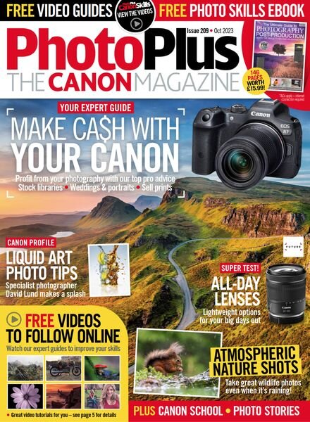 PhotoPlus The Canon Magazine – Issue 209 – October 2023 Cover
