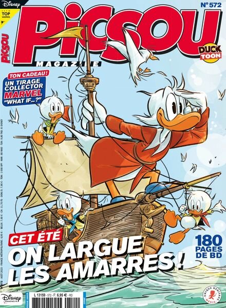 Picsou Magazine – Aout-Septembre 2023 Cover