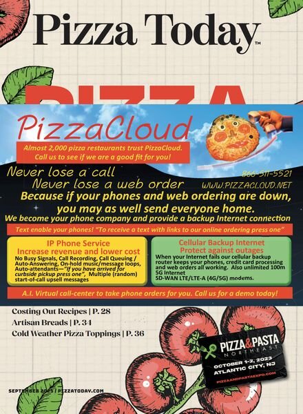 Pizza Today – September 2023 Cover