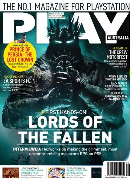 PLAY Australia – Issue 16 – October 2023 Cover