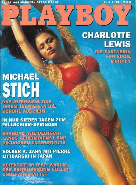 Playboy Deutsche – Juli 1993 Cover