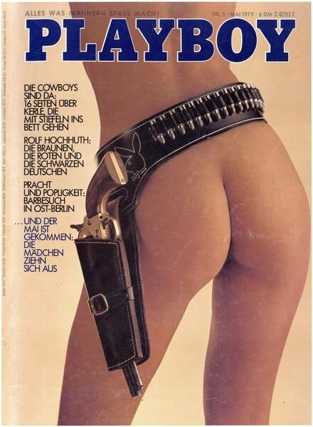 Playboy Deutsche – Nr 5 Mai 1979 Cover