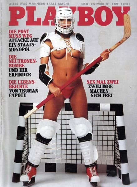 Playboy Germany – Nr 12 Dezember 1981 Cover