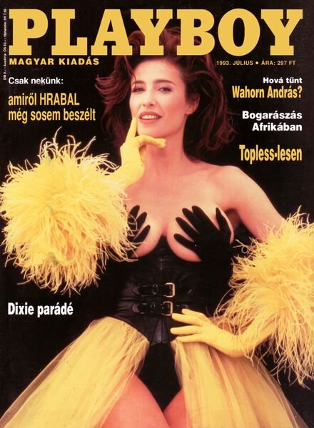 Playboy Hungary – July 1993 Cover