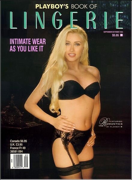 Playboy’s Book Of Lingerie – September-October 1994 Cover
