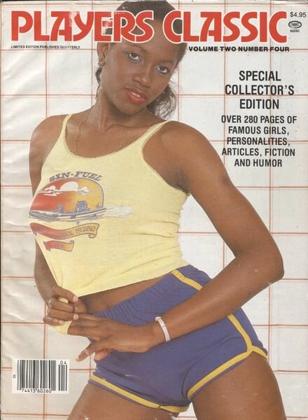 Players Classic – Volume 10 Number 6 November 1983 Cover