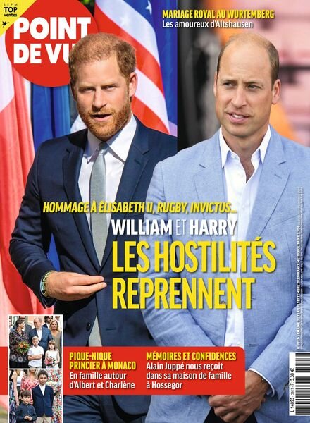 Point de Vue – 13 Septembre 2023 Cover