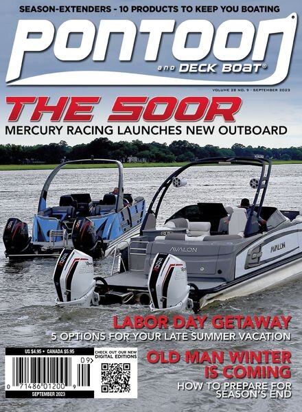 Pontoon & Deck Boat – September 2023 Cover