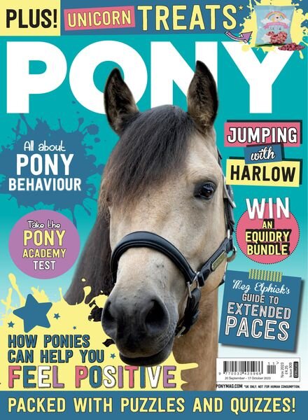 Pony Magazine – November 2023 Cover