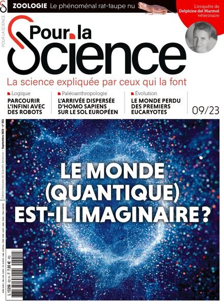 Pour la Science – Septembre 2023 Cover