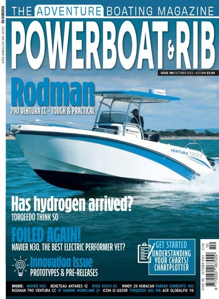 Powerboat & RIB – Issue 185 – October 2023 Cover