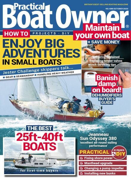 Practical Boat Owner – Issue 696 – October 2023 Cover