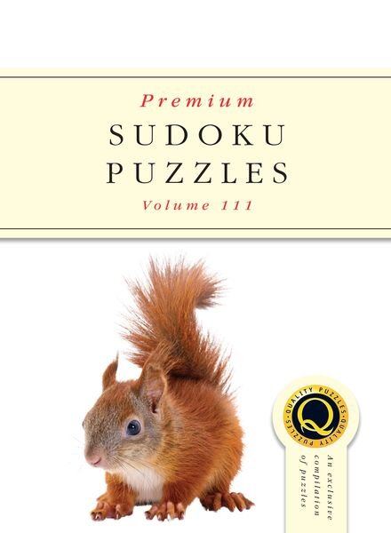 Premium Sudoku Puzzles – Issue 111 – September 2023 Cover