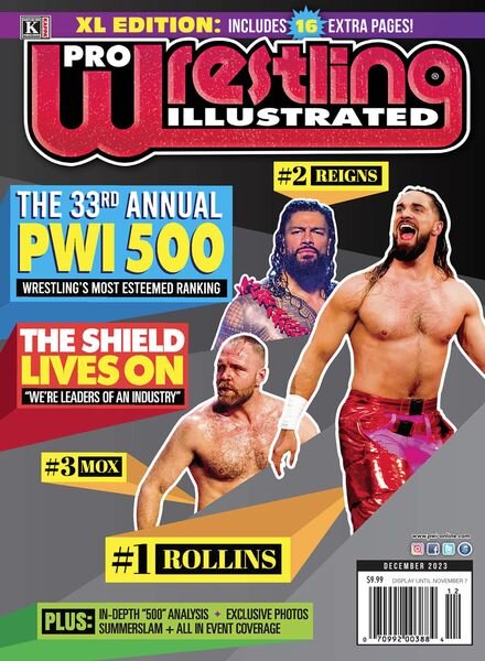 Pro Wrestling Illustrated – December 2023 Cover