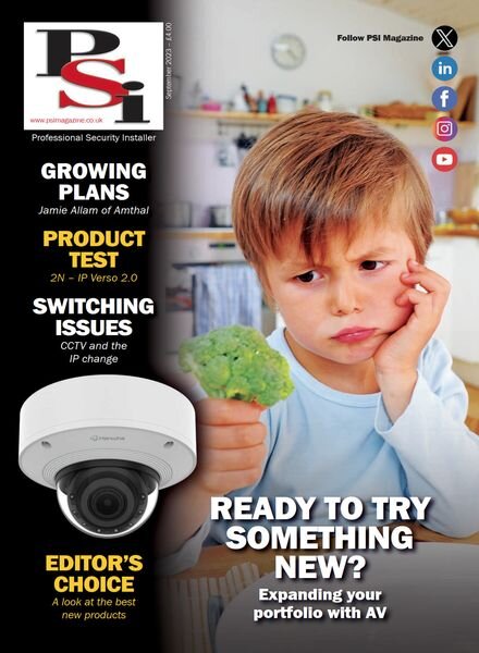 Proffessional Security Installer – September 2023 Cover