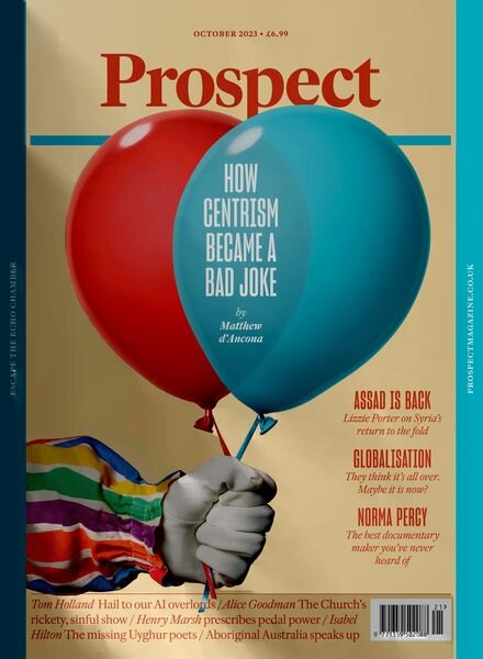 Prospect Magazine – October 2023 Cover