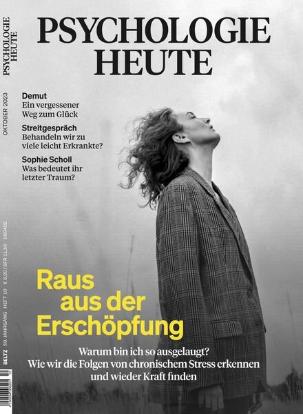 Psychologie Heute – Oktober 2023 Cover