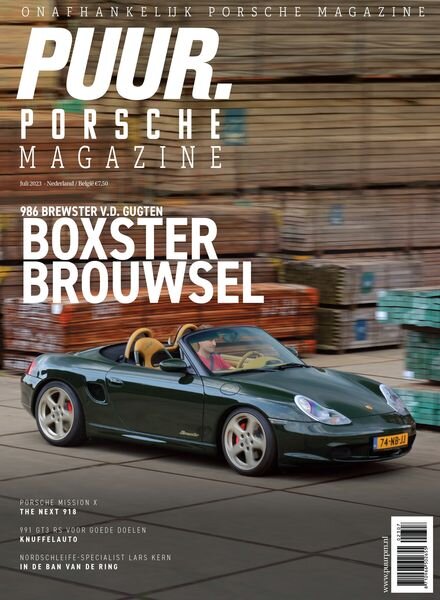 PUUR Porsche Magazine – September 2023 Cover