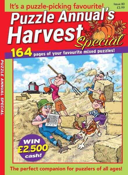 PuzzleLife Puzzle Annual Special – Issue 80 – August 2023 Cover