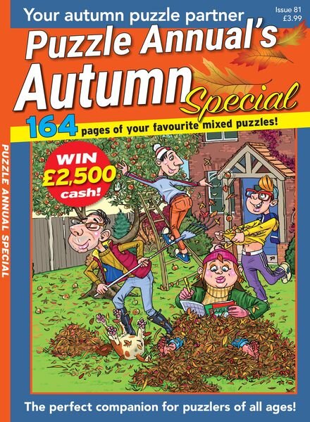PuzzleLife Puzzle Annual Special – September 2023 Cover