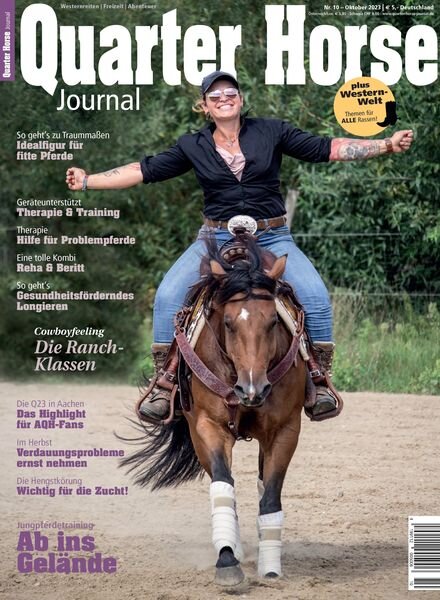 Quarter Horse Journal – Oktober 2023 Cover