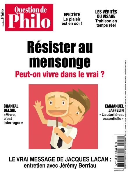 Question de Philo – Septembre-Novembre 2023 Cover